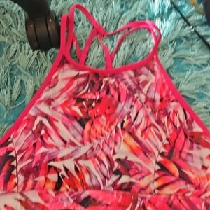 ladies sz med pink prana sports bra excellent